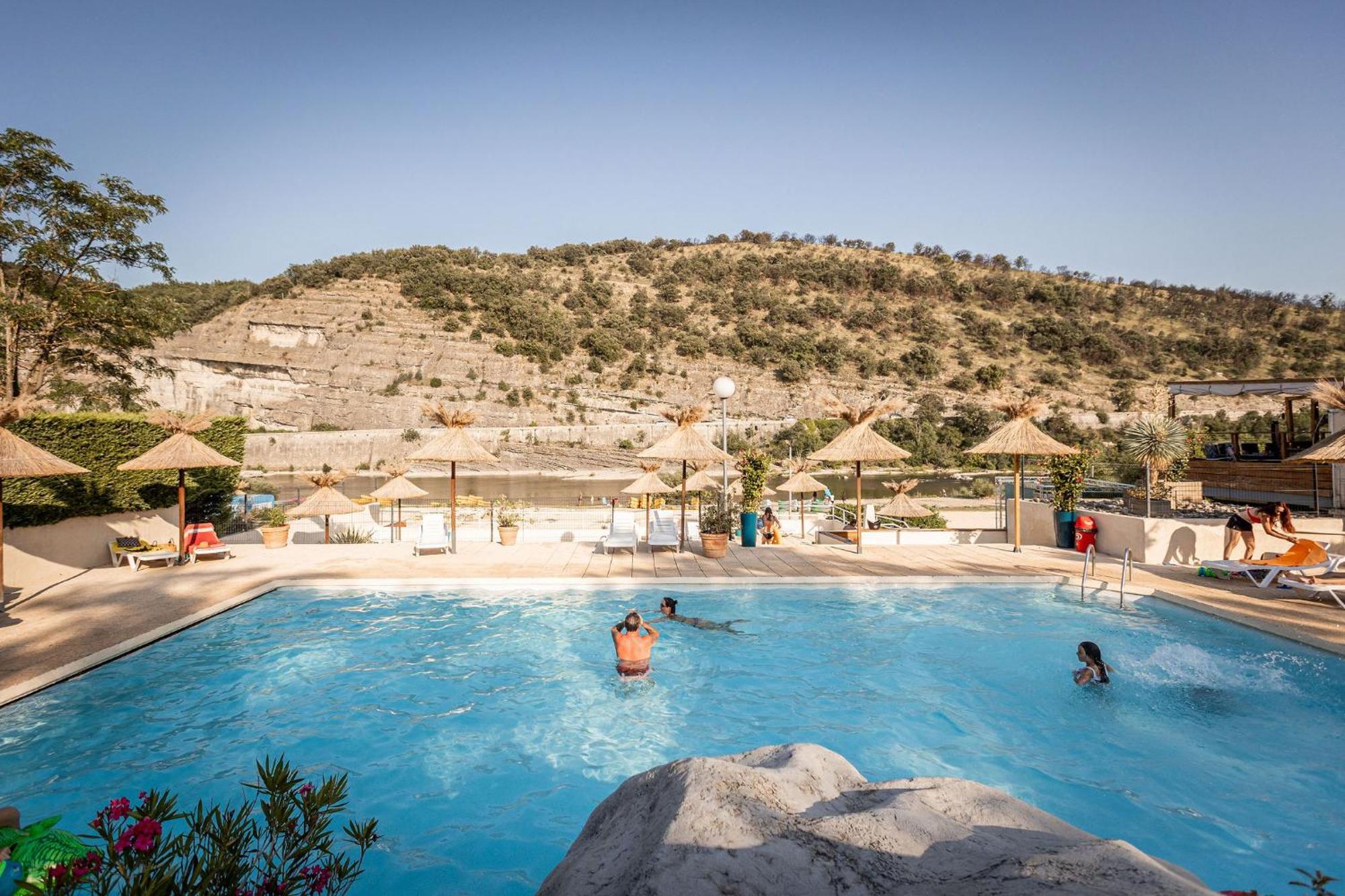 Aloha Plage Camping 4Etoiles Sampzon Ngoại thất bức ảnh